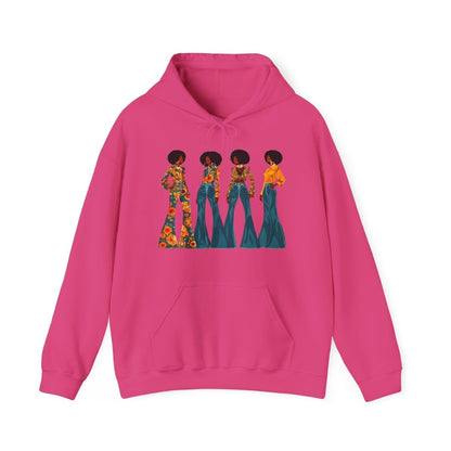 Afros & Bell Bottoms Hoodie - The Trini Gee