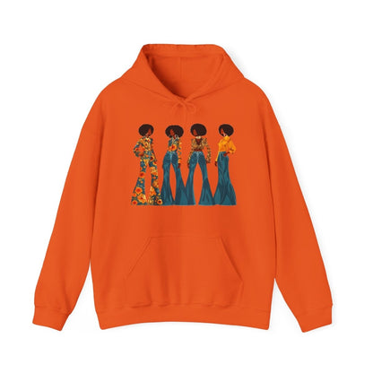 Afros & Bell Bottoms Hoodie - The Trini Gee
