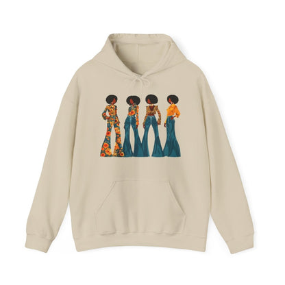 Afros & Bell Bottoms Hoodie - The Trini Gee