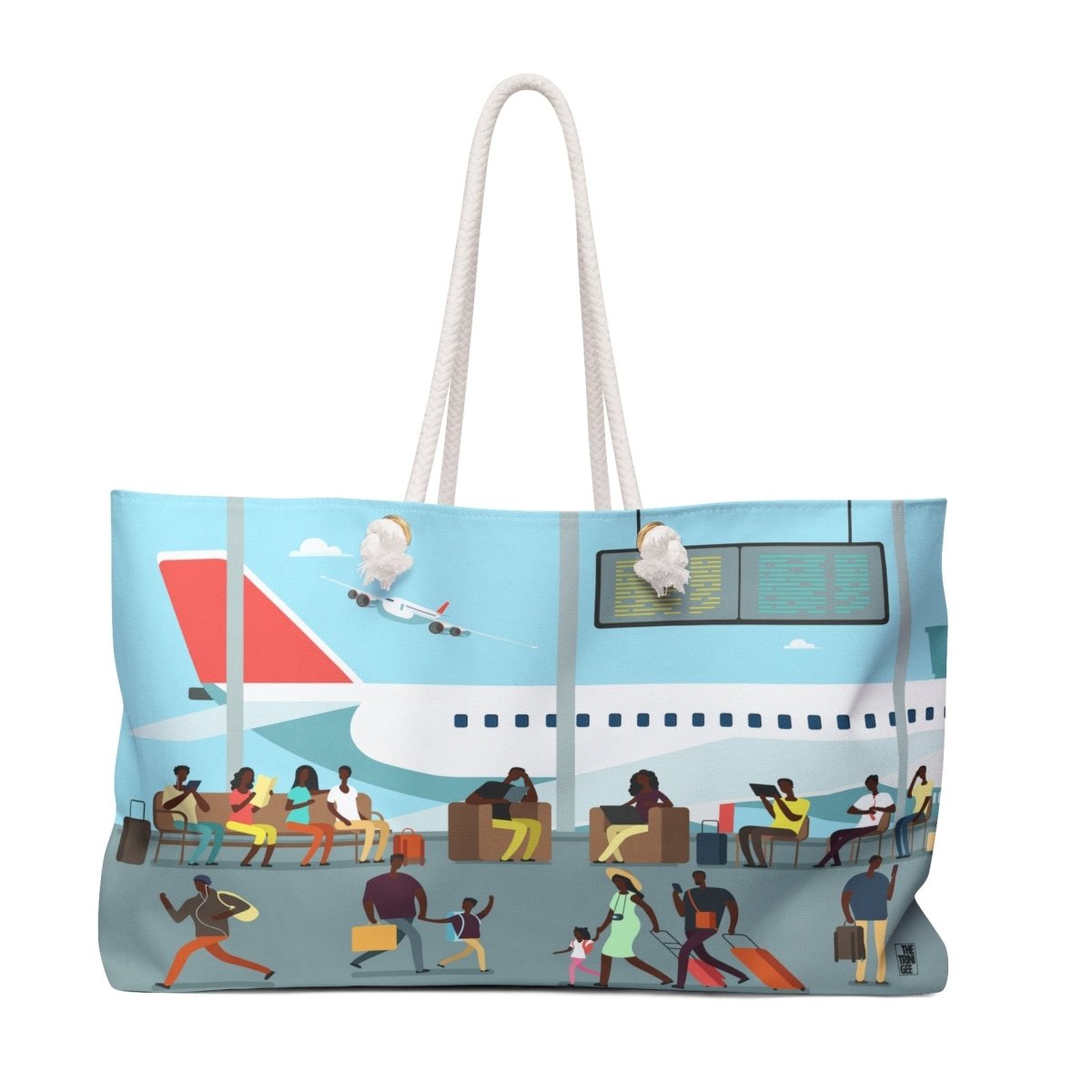 Airport Weekender Bag - Afrocentric Art by The Trini Gee