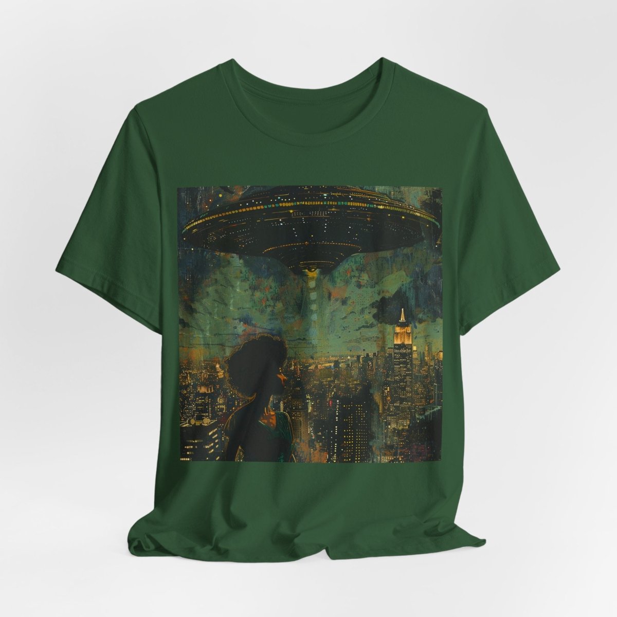 Alien Arrival Shirt - Afrocentric Art by The Trini Gee