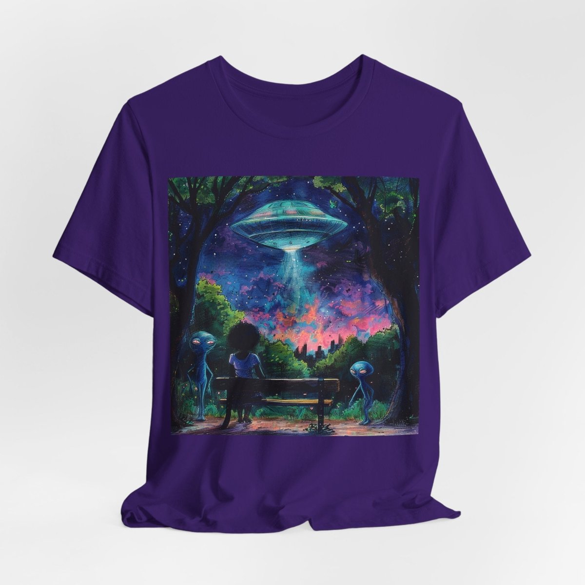 Alien Arrival Shirt - Afrocentric Art by The Trini Gee
