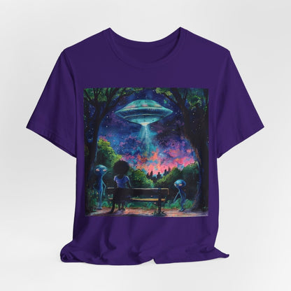 Alien Arrival Shirt - Afrocentric Art by The Trini Gee