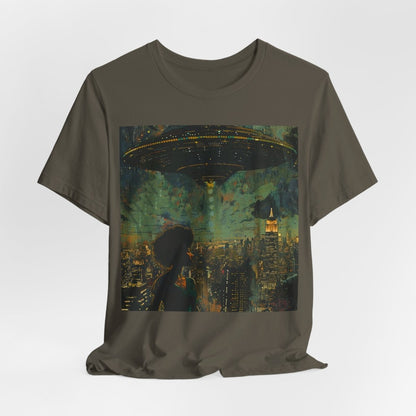 Alien Arrival Shirt - Afrocentric Art by The Trini Gee