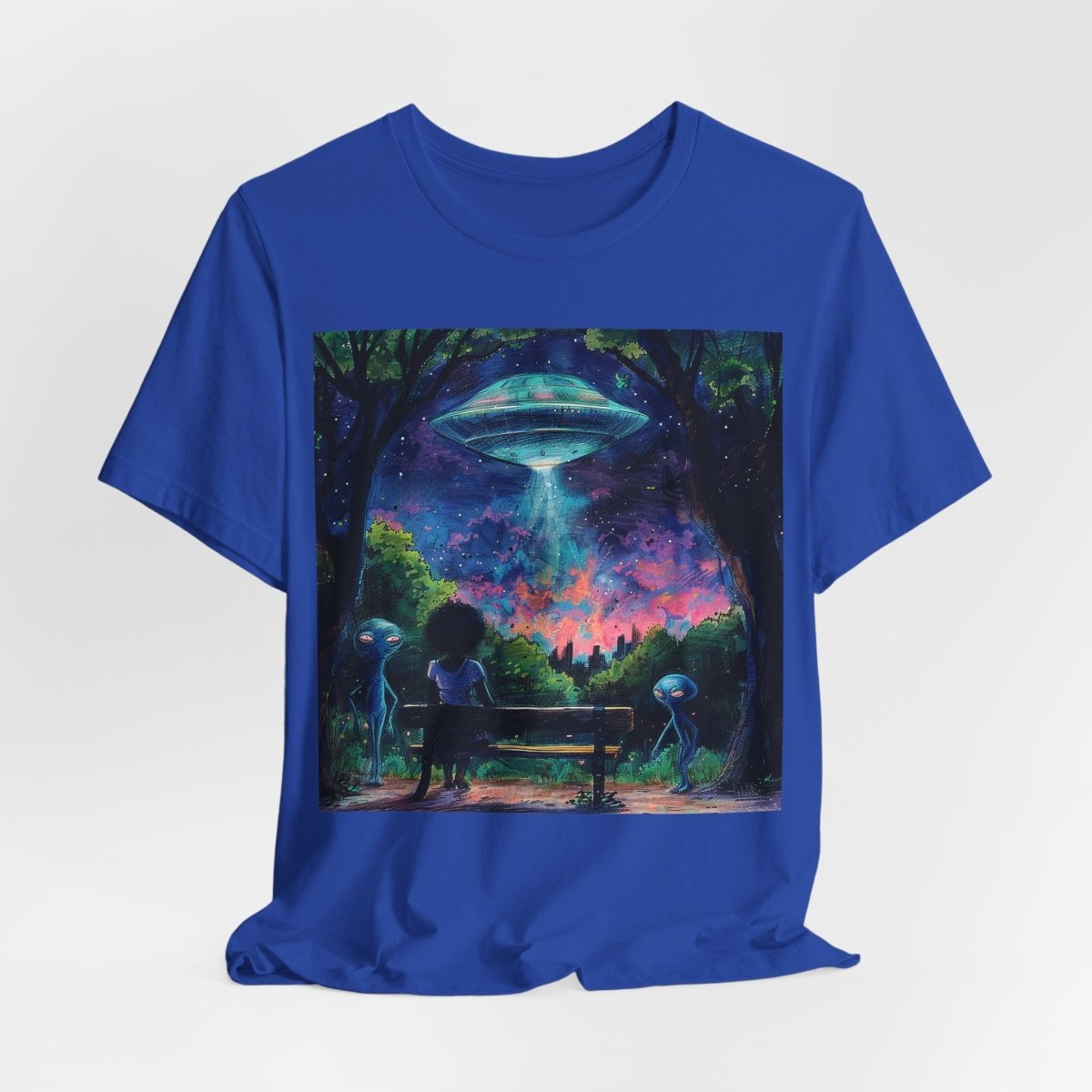 Alien Arrival Shirt - Afrocentric Art by The Trini Gee