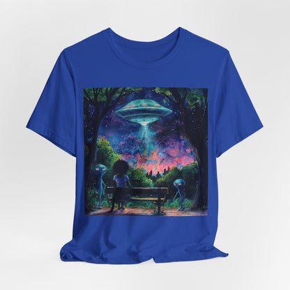 Alien Arrival Shirt - Afrocentric Art by The Trini Gee