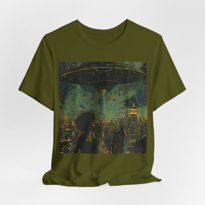 Alien Arrival Shirt - Afrocentric Art by The Trini Gee
