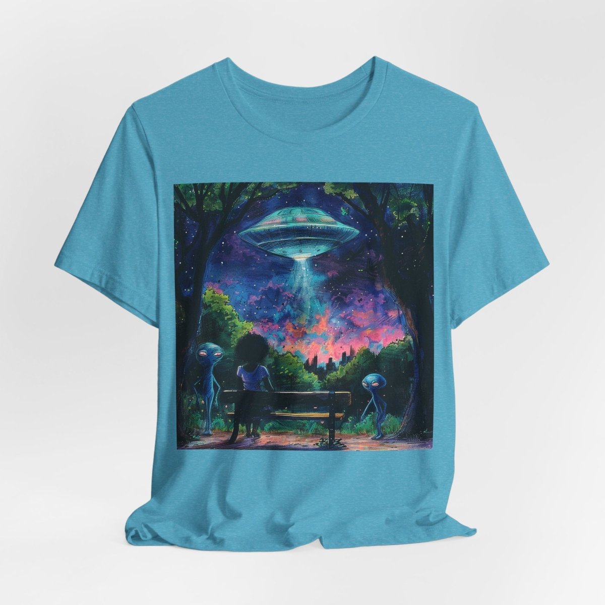 Alien Arrival Shirt - Afrocentric Art by The Trini Gee