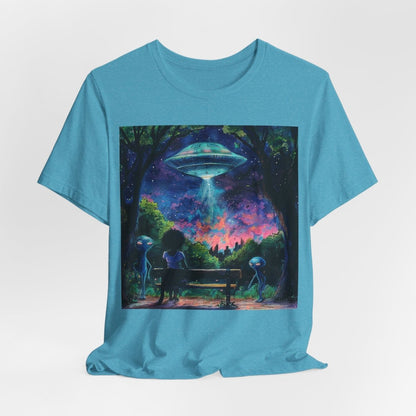 Alien Arrival Shirt - Afrocentric Art by The Trini Gee