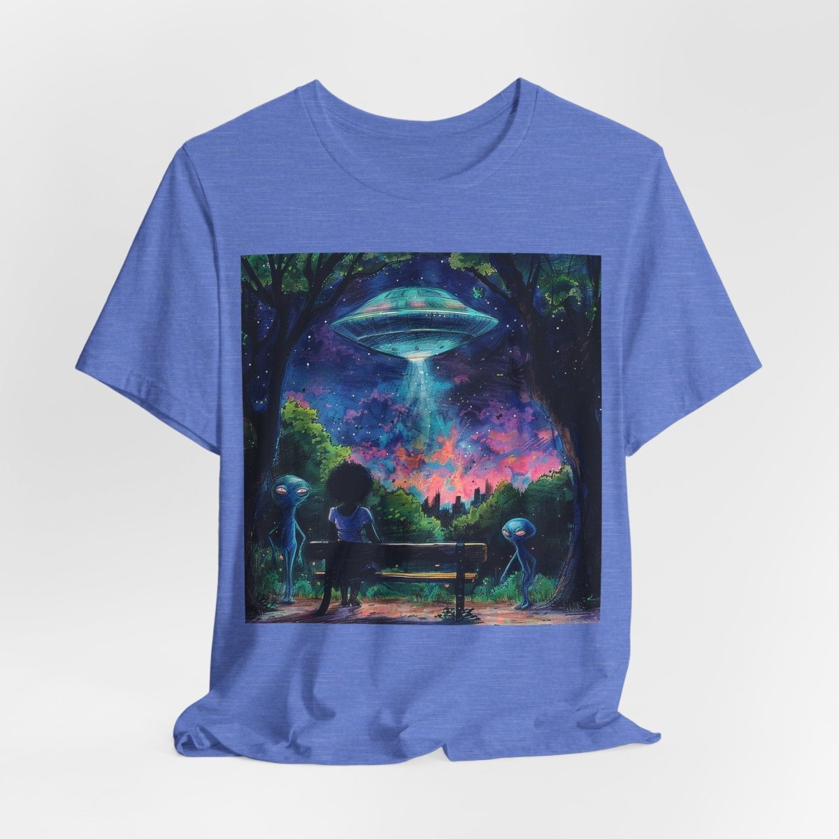 Alien Arrival Shirt - Afrocentric Art by The Trini Gee