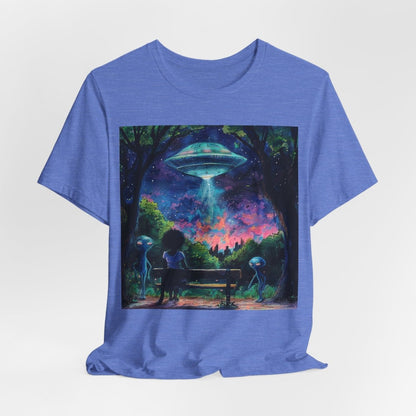 Alien Arrival Shirt - Afrocentric Art by The Trini Gee