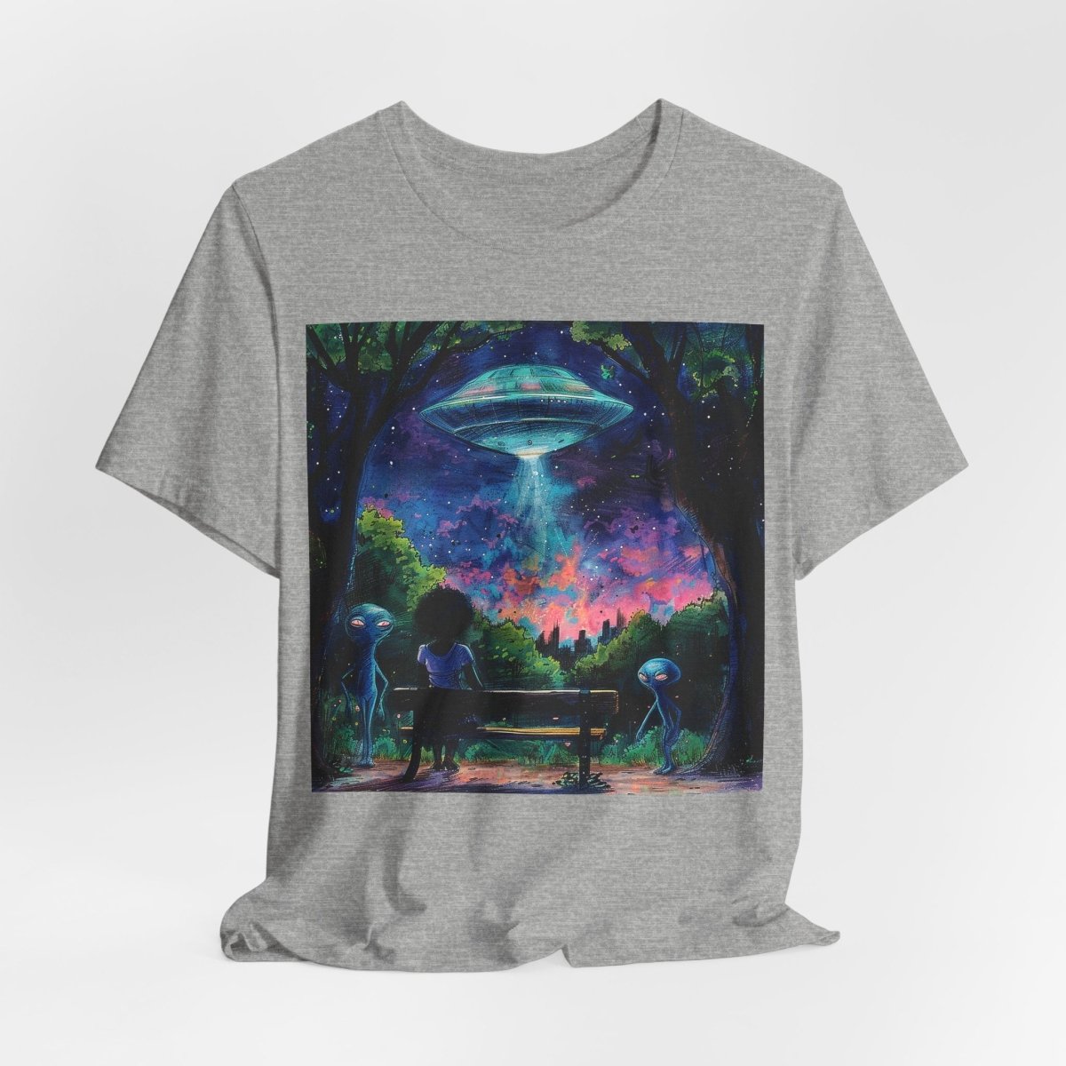 Alien Arrival Shirt - Afrocentric Art by The Trini Gee