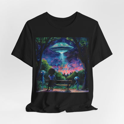 Alien Arrival Shirt - Afrocentric Art by The Trini Gee