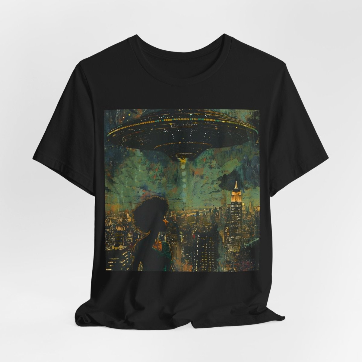 Alien Arrival Shirt - Afrocentric Art by The Trini Gee