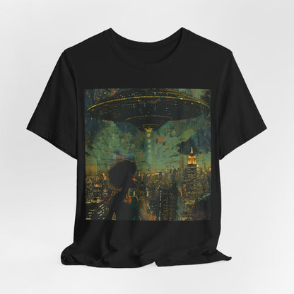 Alien Arrival Shirt - Afrocentric Art by The Trini Gee