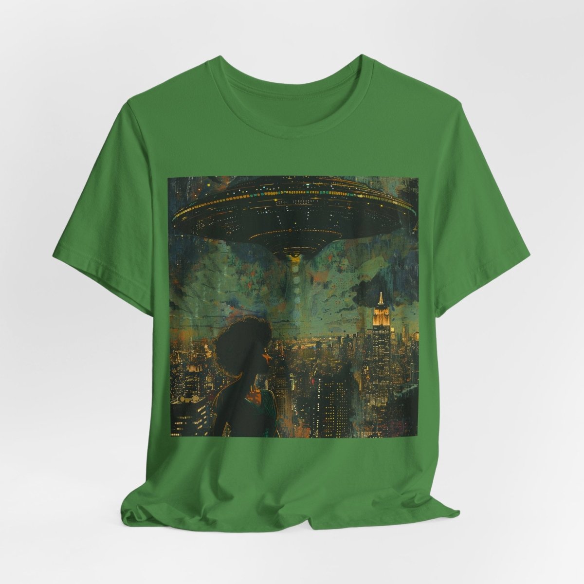 Alien Arrival Shirt - Afrocentric Art by The Trini Gee