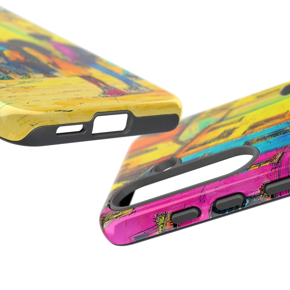 Alien Arrivals Phone Case - Afrocentric Art by The Trini Gee