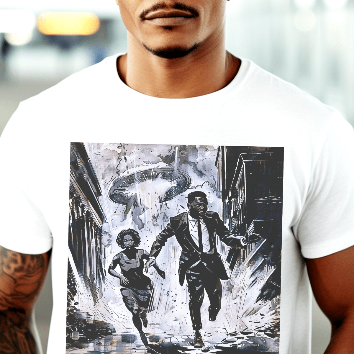 Alien Attack Shirt - The Trini Gee