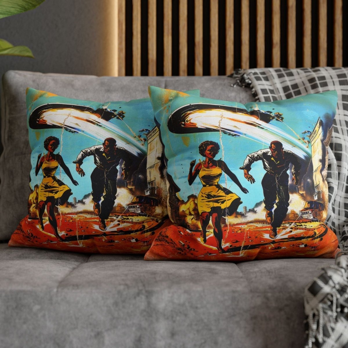 Alien Invasion Pillow - The Trini Gee