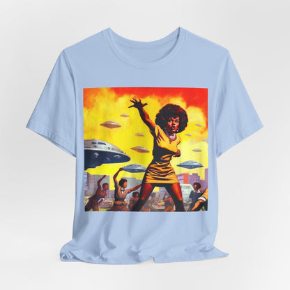 Alien Invasion Shirt - Afrocentric Art by The Trini Gee