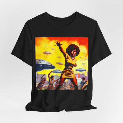Alien Invasion Shirt - Afrocentric Art by The Trini Gee