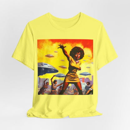 Alien Invasion Shirt - Afrocentric Art by The Trini Gee