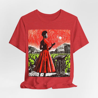 Alien Speech Shirt - Afrocentric Art by The Trini Gee