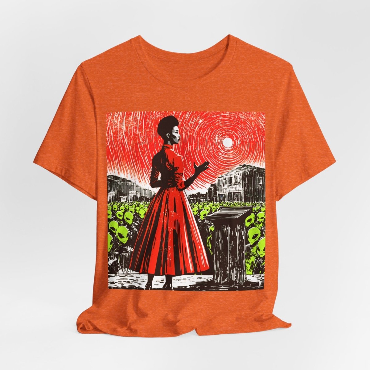 Alien Speech Shirt - Afrocentric Art by The Trini Gee