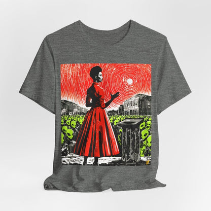 Alien Speech Shirt - Afrocentric Art by The Trini Gee