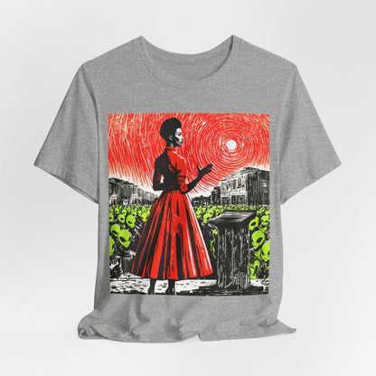 Alien Speech Shirt - Afrocentric Art by The Trini Gee