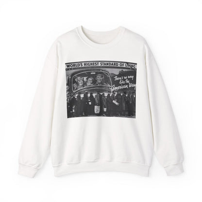 American Way Sweatshirt - Afrocentric Art by The Trini Gee