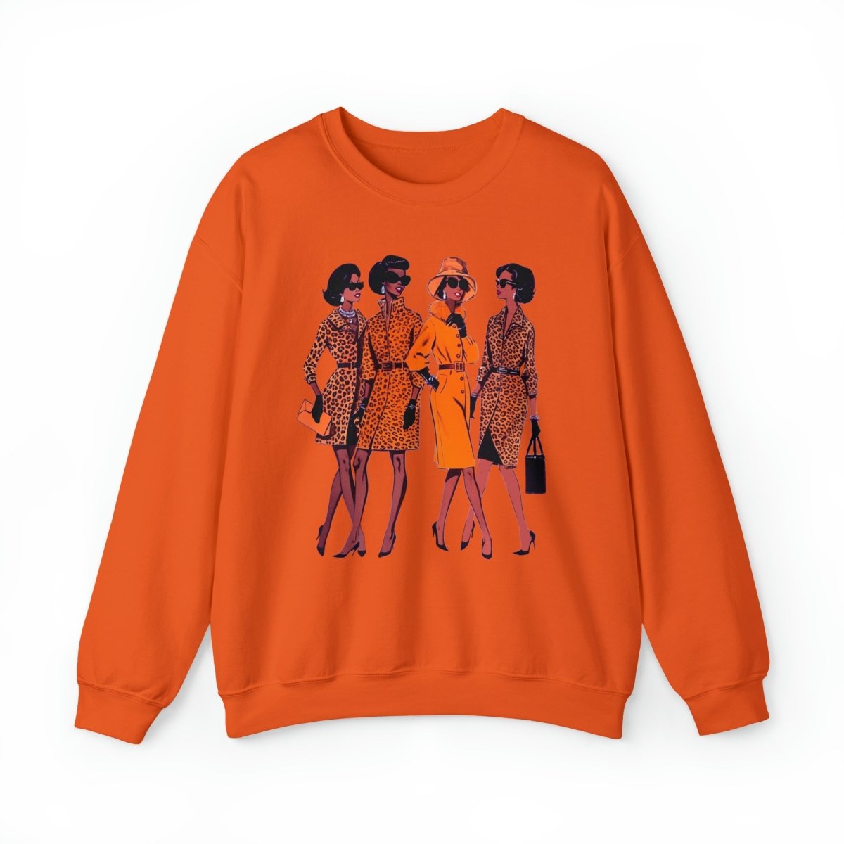 Animal Prints Sweatshirt - Afrocentric Art by The Trini Gee