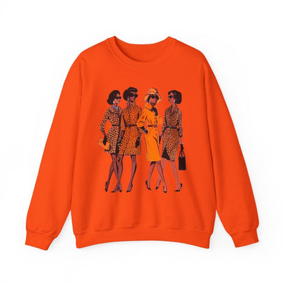 Animal Prints Sweatshirt - Afrocentric Art by The Trini Gee