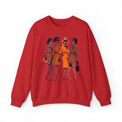 Animal Prints Sweatshirt - Afrocentric Art by The Trini Gee