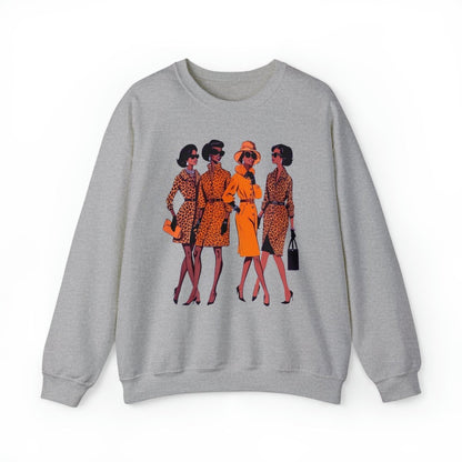 Animal Prints Sweatshirt - Afrocentric Art by The Trini Gee