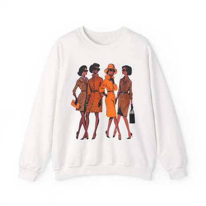 Animal Prints Sweatshirt - Afrocentric Art by The Trini Gee