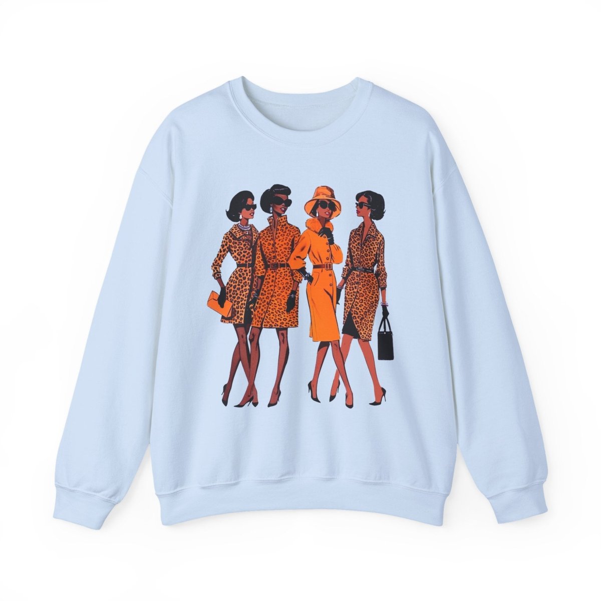 Animal Prints Sweatshirt - Afrocentric Art by The Trini Gee