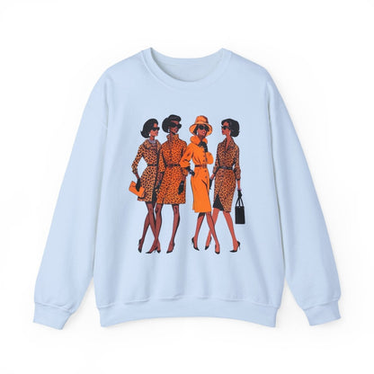 Animal Prints Sweatshirt - Afrocentric Art by The Trini Gee