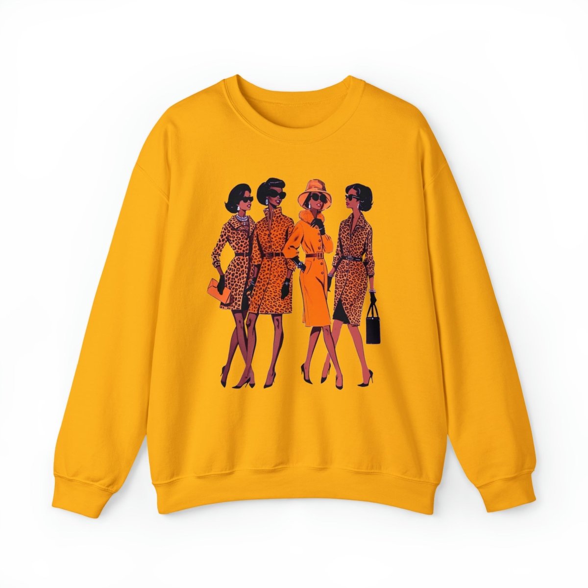 Animal Prints Sweatshirt - Afrocentric Art by The Trini Gee