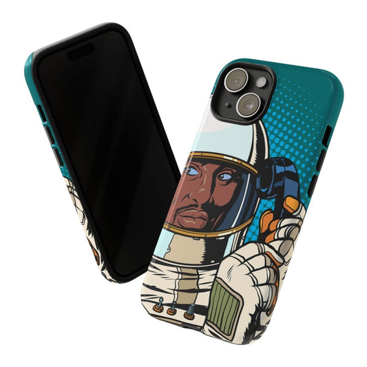 Astronaut Phone Case - Afrocentric Art by The Trini Gee