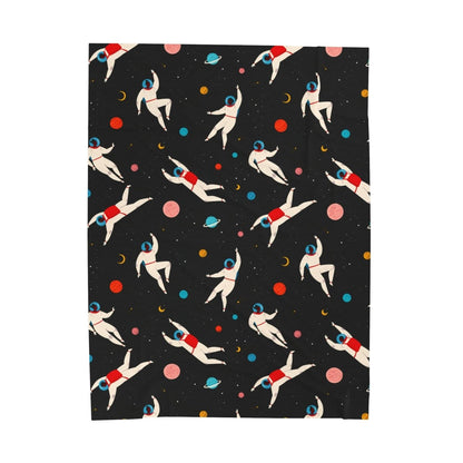 Astronaut Space Blanket - Afrocentric Art by The Trini Gee