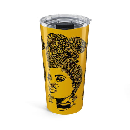 Attitude Tumbler - Afrocentric Art by The Trini Gee