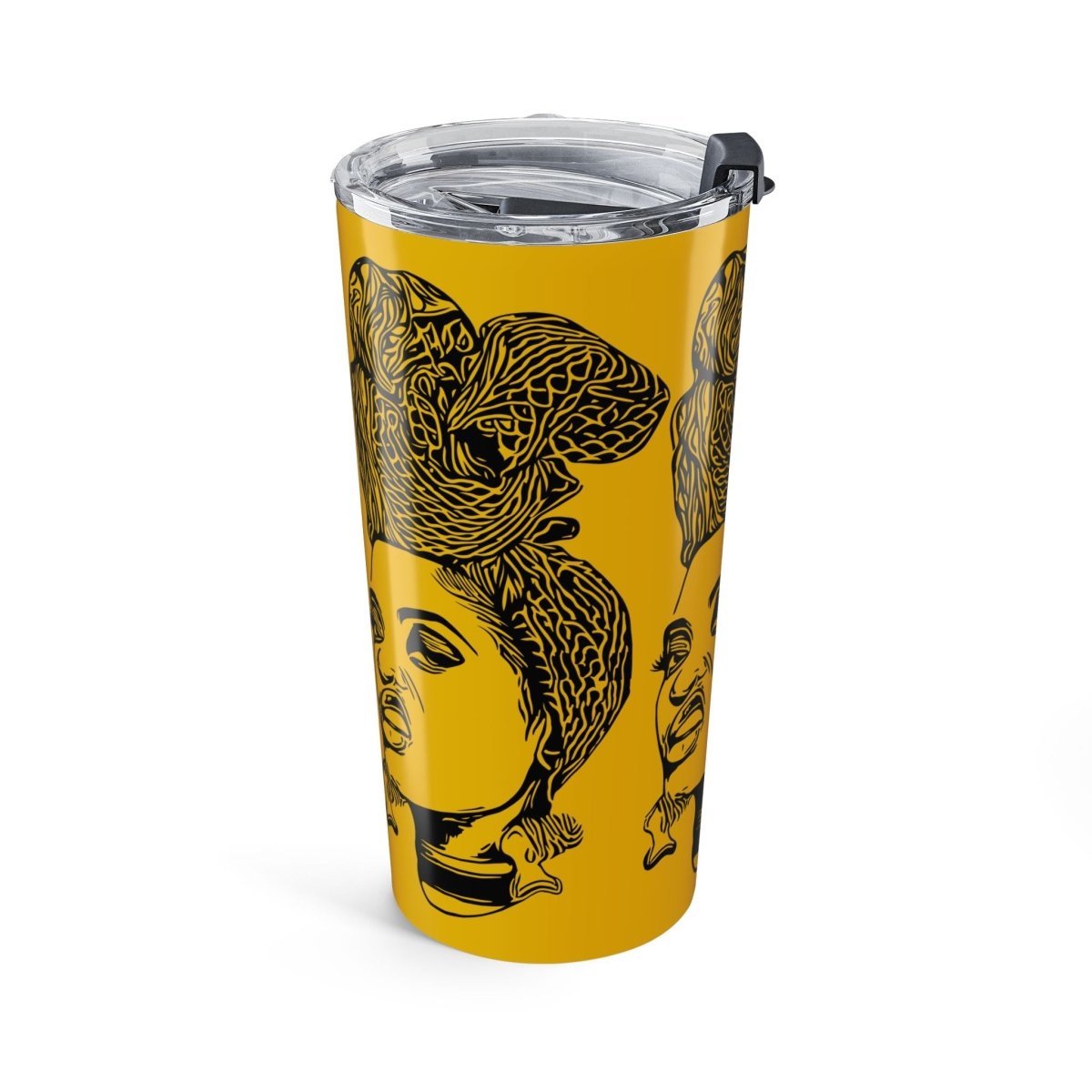 Attitude Tumbler - Afrocentric Art by The Trini Gee