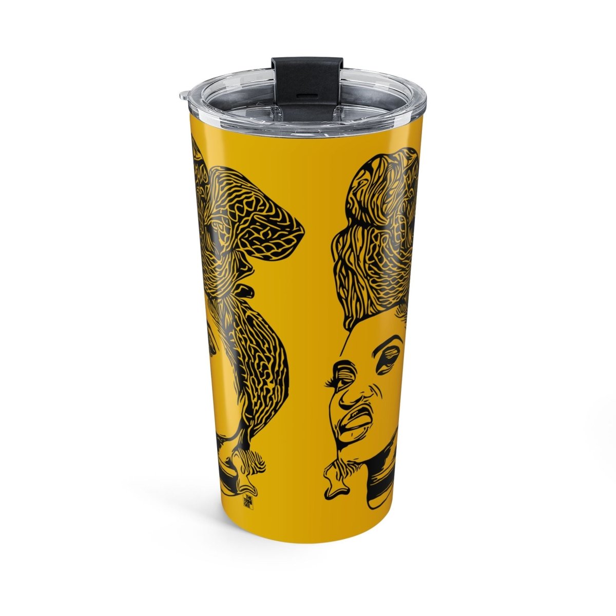 Attitude Tumbler - Afrocentric Art by The Trini Gee