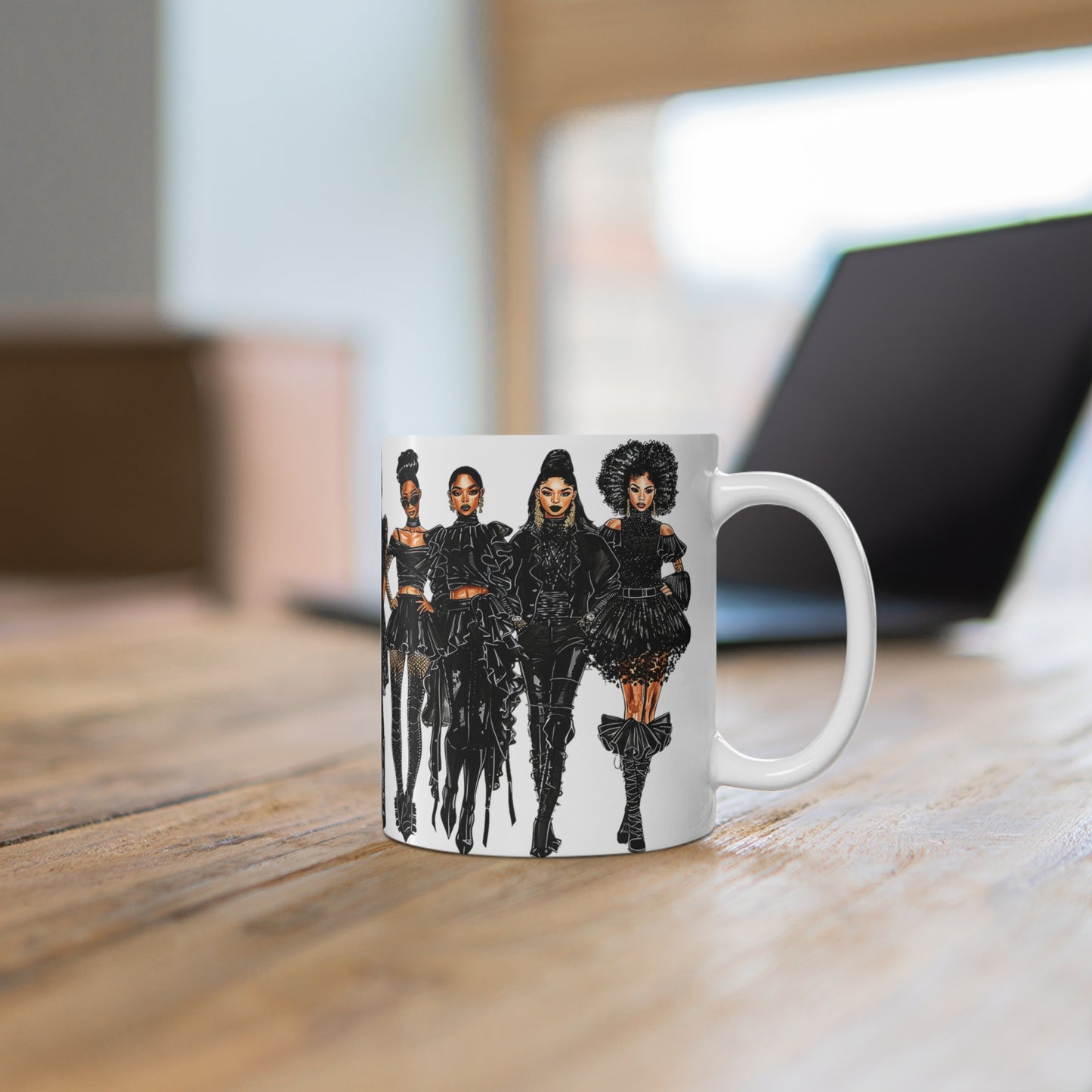 Black Everything Mug