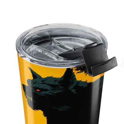 Bad Wolf 20oz Tumbler - Afrocentric Art by The Trini Gee