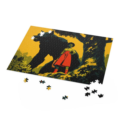 Bad Wolf Puzzle - Afrocentric Art by The Trini Gee