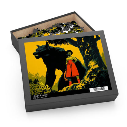 Bad Wolf Puzzle - Afrocentric Art by The Trini Gee