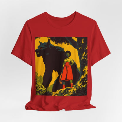 Bad Wolf Shirt - Afrocentric Art by The Trini Gee