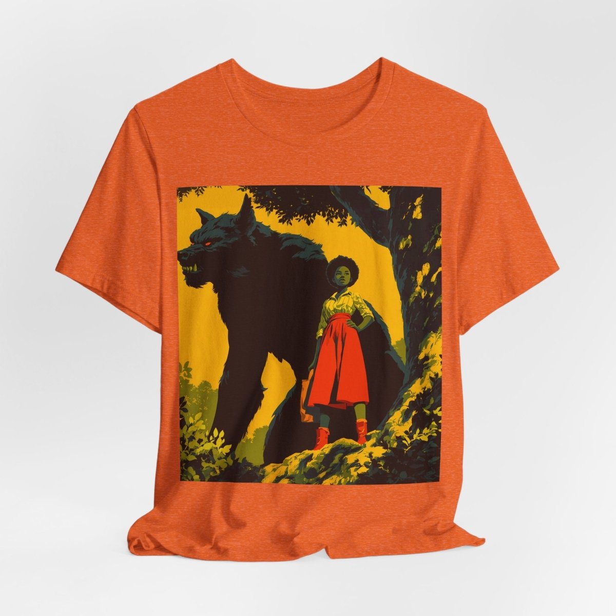 Bad Wolf Shirt - Afrocentric Art by The Trini Gee